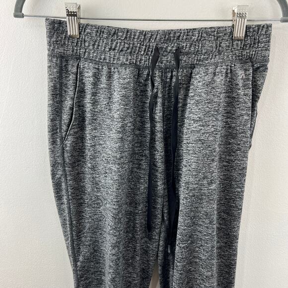 Gap Fit Gray Jogger Pants Drawstring Slash Pocket Pull On Flowy Performance XS - Picture 3 of 8